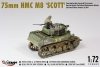 MIRAGE 720002 1:72 75mm HMC M8 SCOTT wczesne wersje Operacja Overlord, 82. pancerny batalion rozpoznawczy 2 Dywizja Pancerna, Barenton, lipiec 1944 r